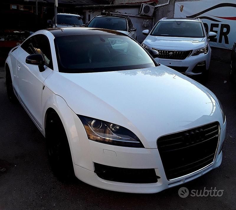 Usata Audi TT S-Line 200 CV (147 kW) 2009 Bianco Coupé