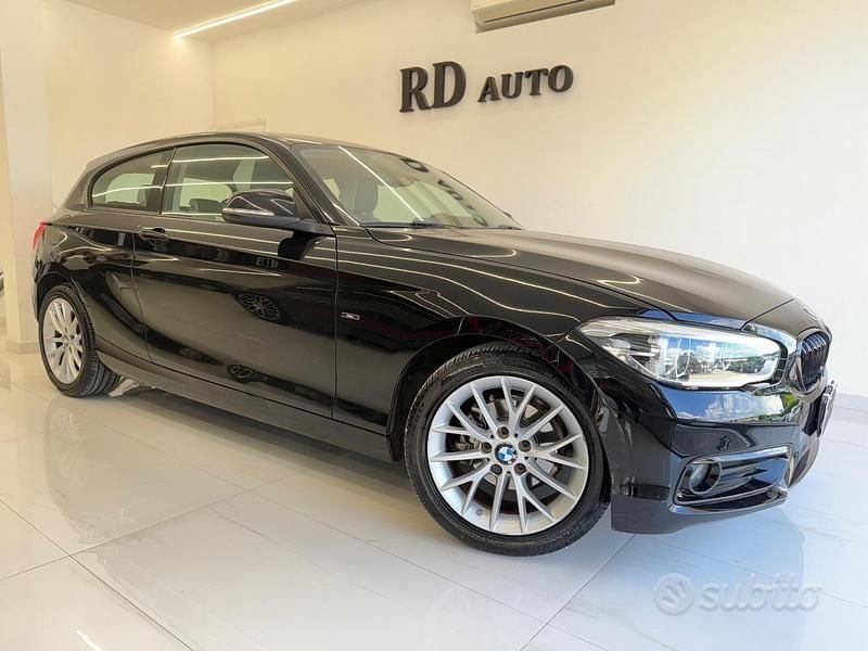 Usata BMW 116 Urban Line 116 CV (85 kW) 2015 Nero Utilitaria