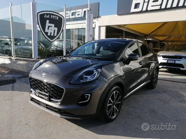 Usata Ford Puma ST-Line 125 CV (91 kW) 2020 Antracite metallizzato Coupé