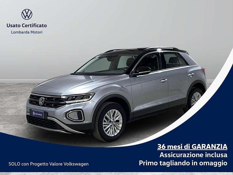 Pyrit silver metallizzato nero Usata 2024 VW T-Roc Life SUV | 25.500 € (Super prezzo) - Immagine 1/4