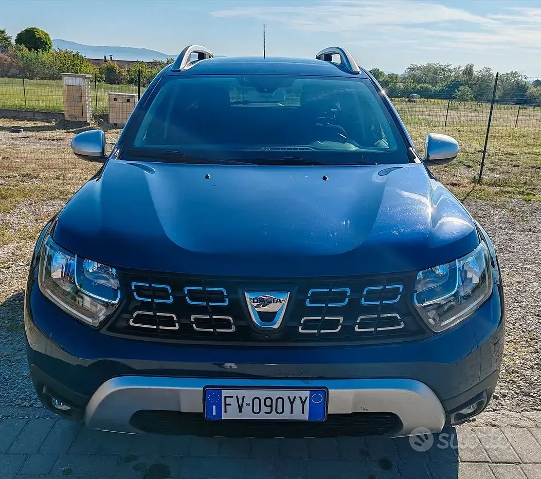 Usata Dacia Duster Prestige 109 CV (80 kW) 2019 Blu SUV