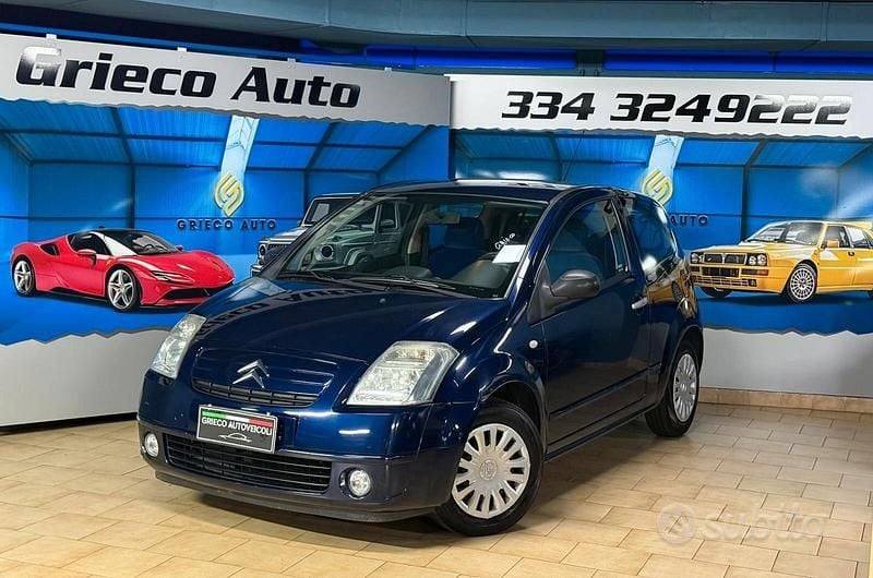 Usata Citroën C2 60 CV (44 kW) 2004 Blu Utilitaria