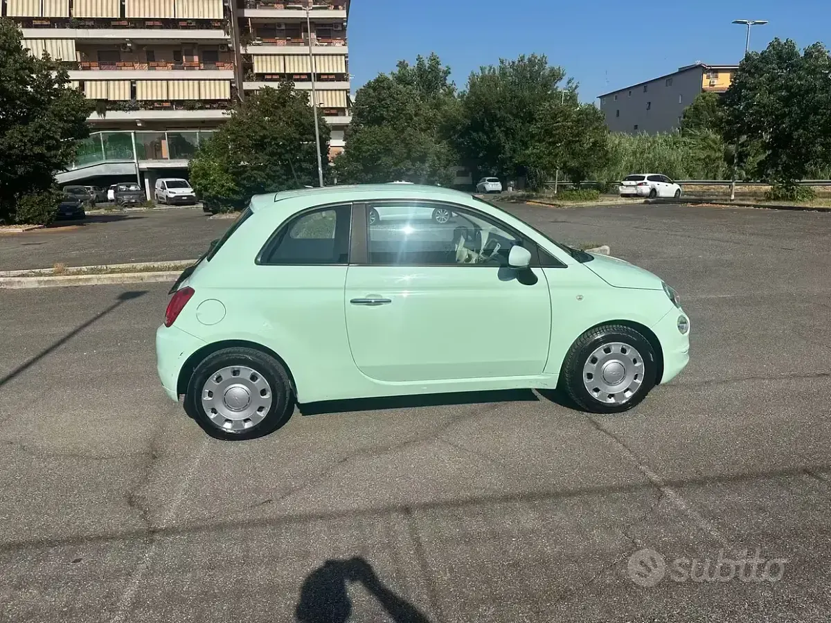 Usata Fiat 500 Pop 69 CV (50 kW) 2016 Verde Berlina