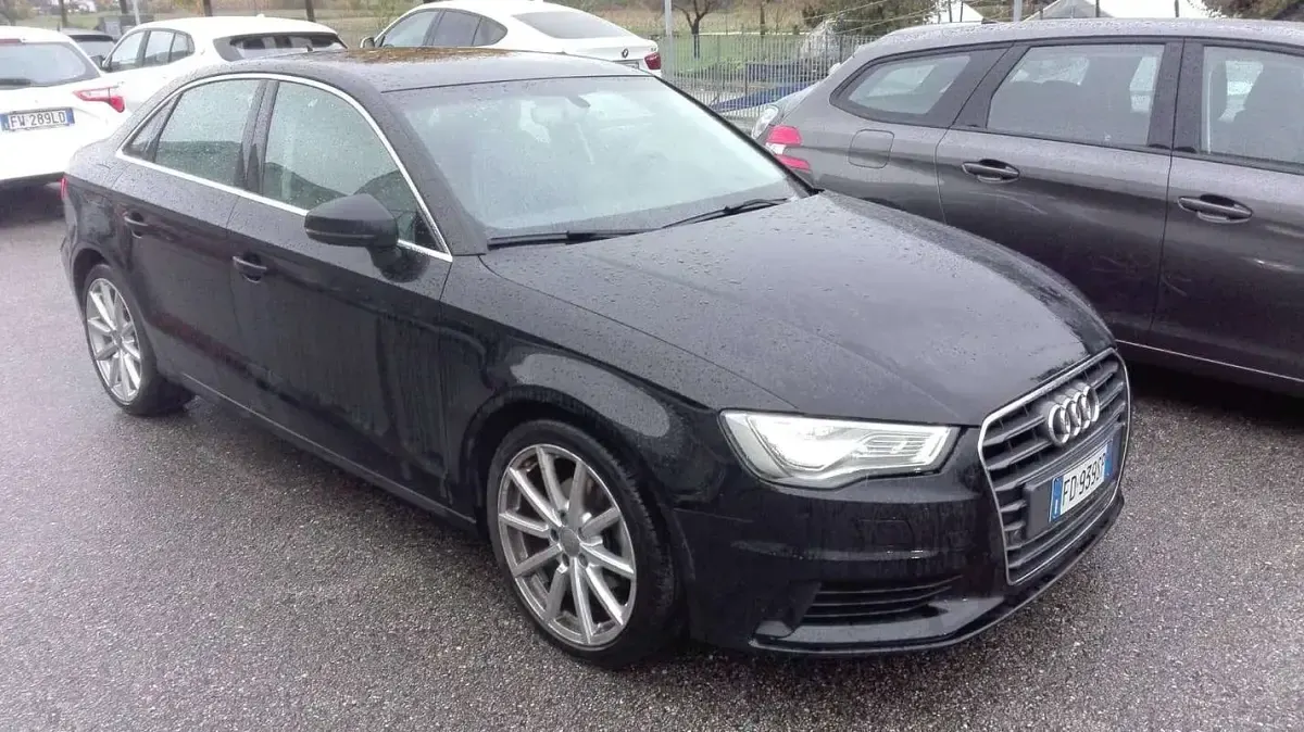 Usata Audi A3 150 CV (110 kW) 2016 Nero Berlina