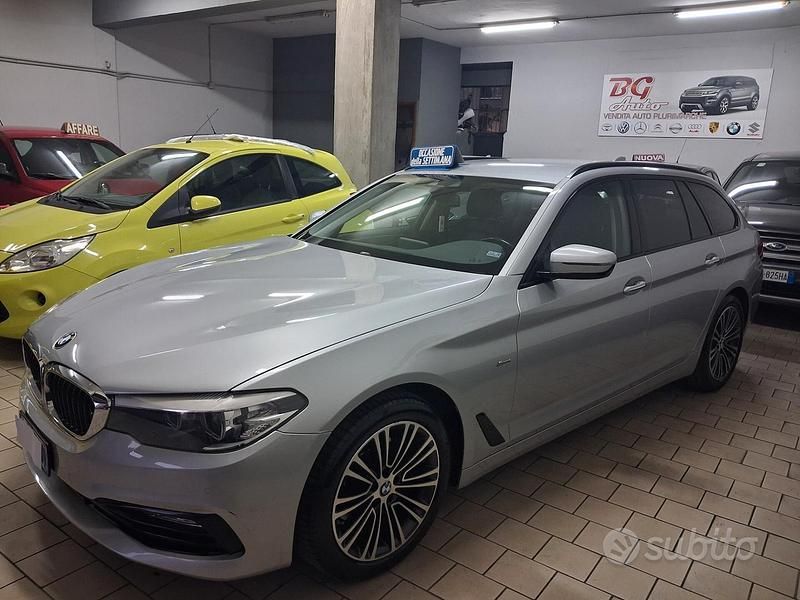 Usata BMW 520 M Sport 190 CV (139 kW) 2018 Grigio Station wagon