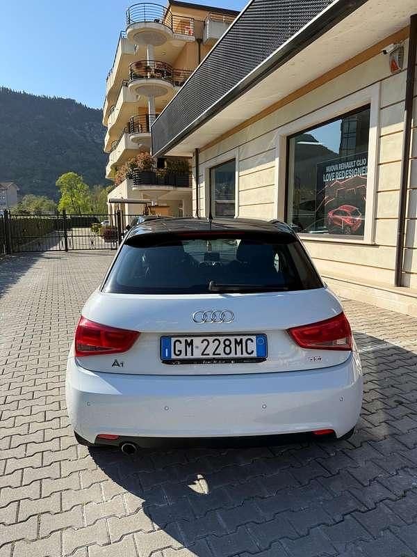 Usata Audi A1 S-Line 90 CV (66 kW) 2012 Bianco Utilitaria