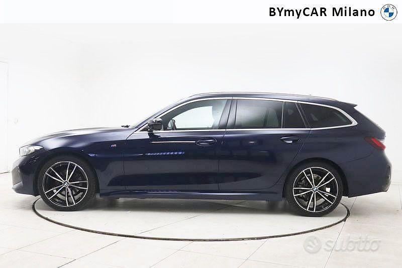 Usata BMW 320e M Sport 190 CV (139 kW) 2023 Blu Station wagon