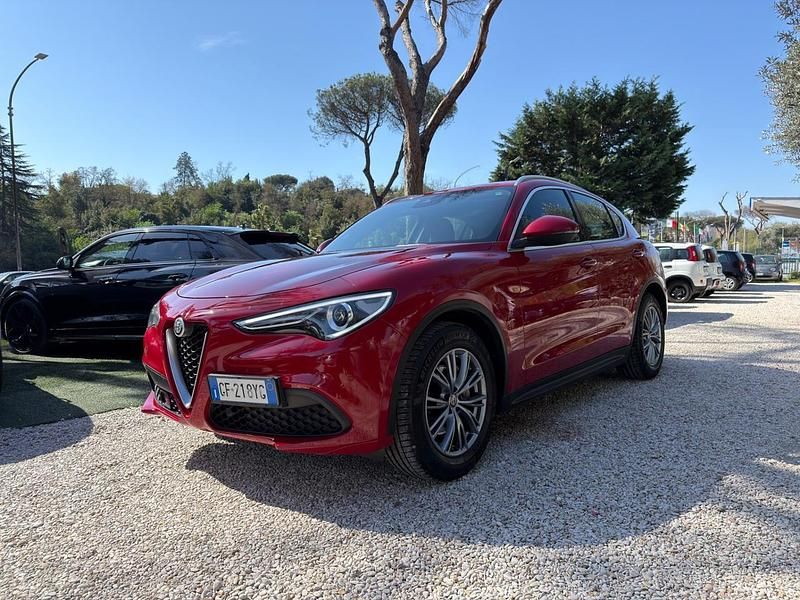 Usata Alfa Romeo Stelvio Ti 190 CV (139 kW) 2021 Rosso SUV