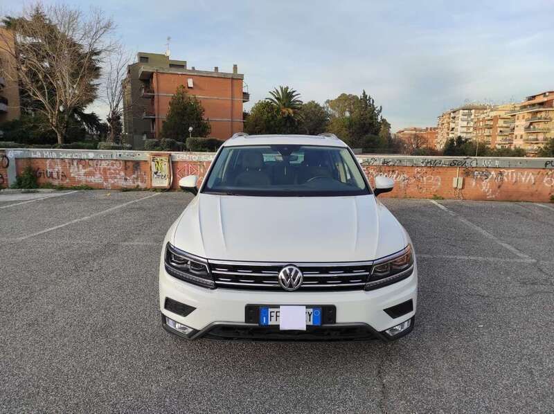 Usata VW Tiguan 150 CV (110 kW) 2017 Bianco SUV