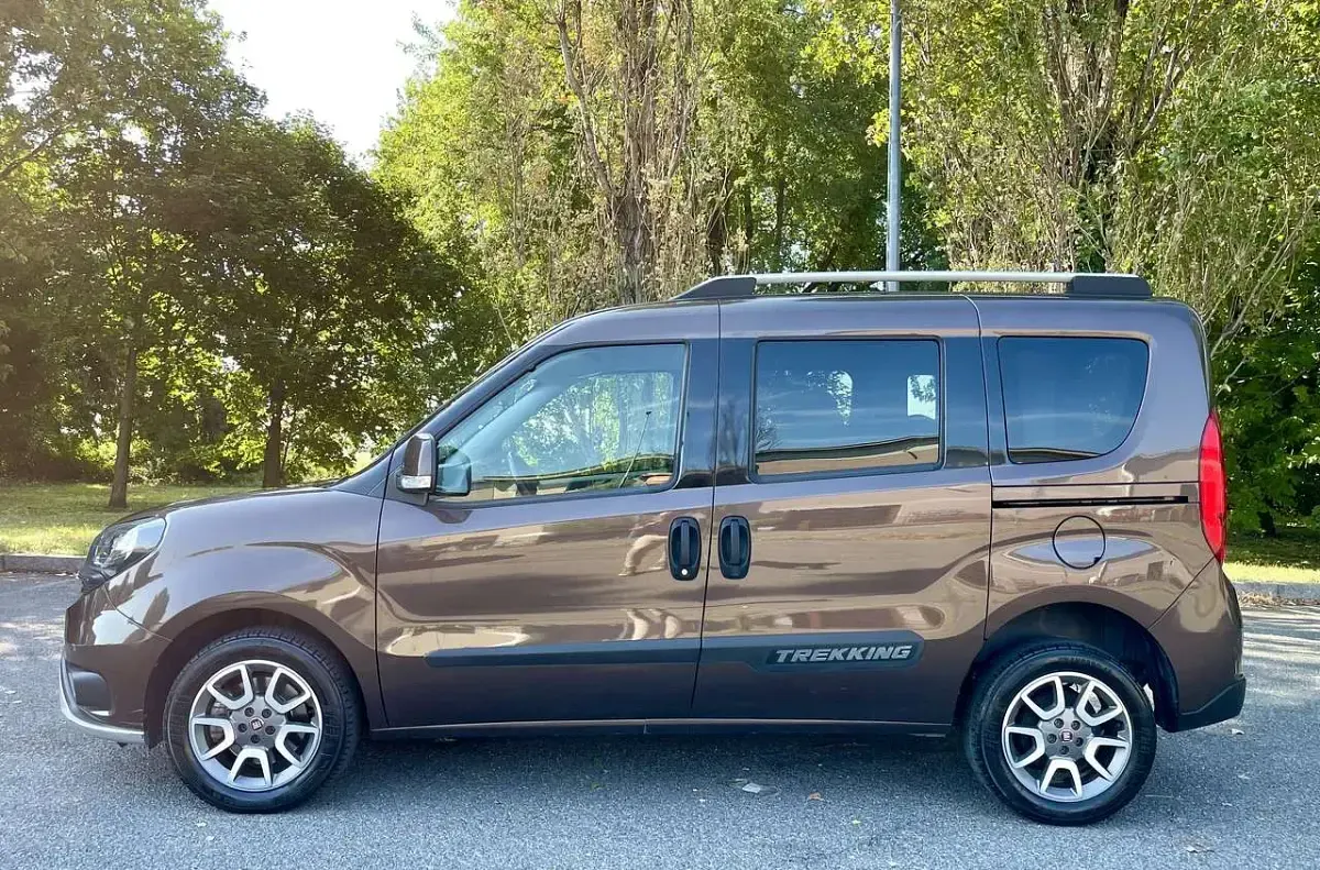 Usata Fiat Doblò Trekking 120 CV (88 kW) 2018 Bronzo met. Monovolume