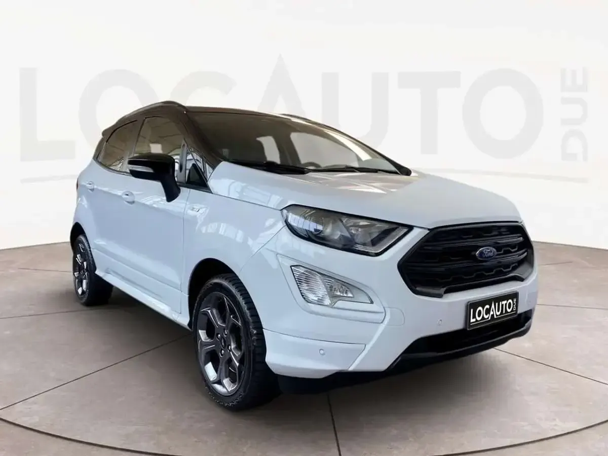 Usata Ford Ecosport ST-Line 125 CV (91 kW) 2018 Bianco SUV