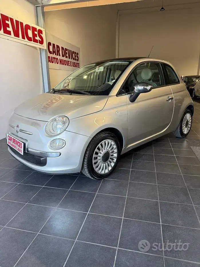 Usata Fiat 500 Lounge 95 CV (69 kW) 2012 Grigio Berlina