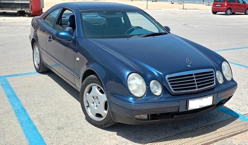 Usata Mercedes CLK200 Elegance 136 CV (100 kW) 1998 Blu Coupé
