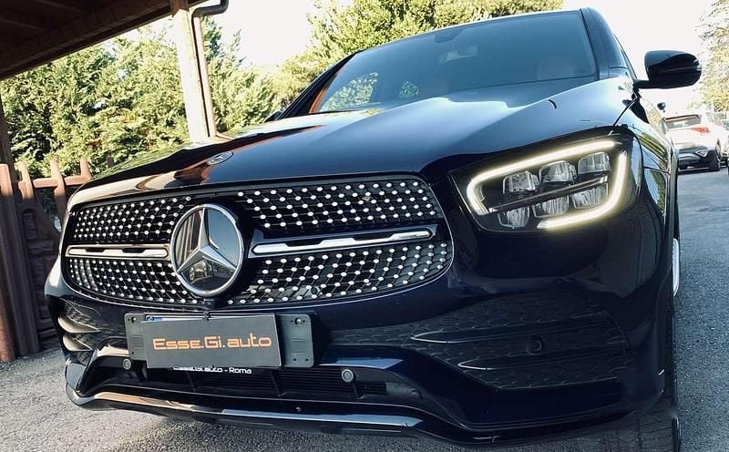 Usata Mercedes GLC220 Edition 194 CV (142 kW) 2022 Blu/azzurro Coupé