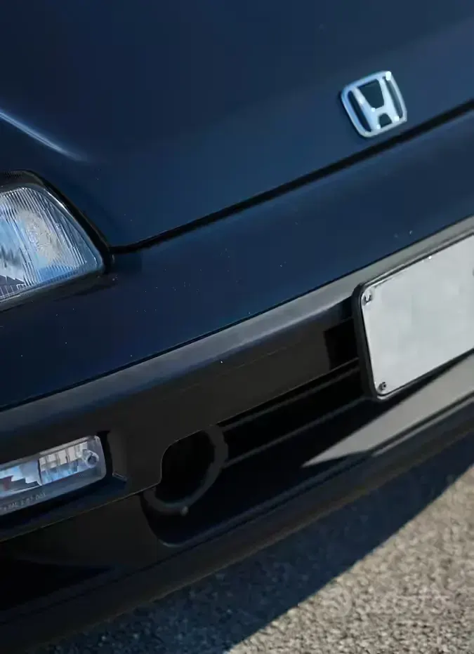 Usata Honda CR-X 1990 Nero Utilitaria