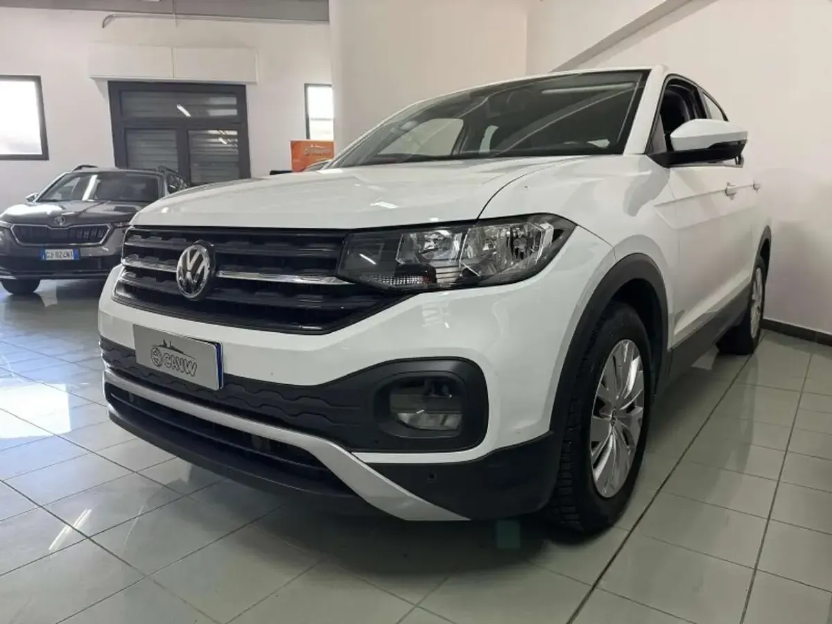 Usata VW T-Cross 95 CV (69 kW) 2019 Bianco SUV