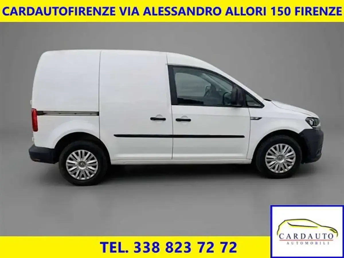 Usata VW Caddy Business 110 CV (80 kW) 2020 Bianco Monovolume