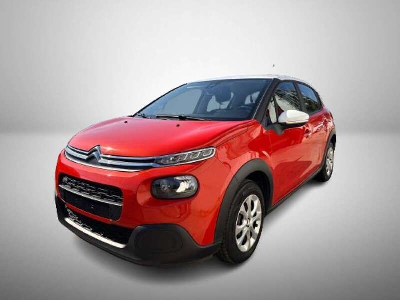 Rosso Usata 2017 Citroën C3 Feel Due volumi | 9900 € (Buon prezzo) - Immagine 1/4