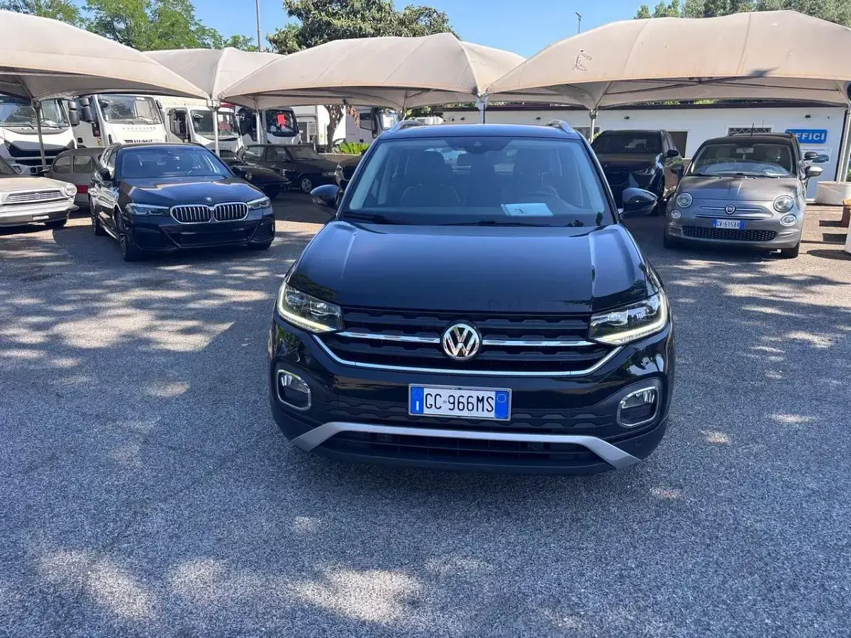 Usata VW T-Cross Style 116 CV (85 kW) 2020 Nero SUV