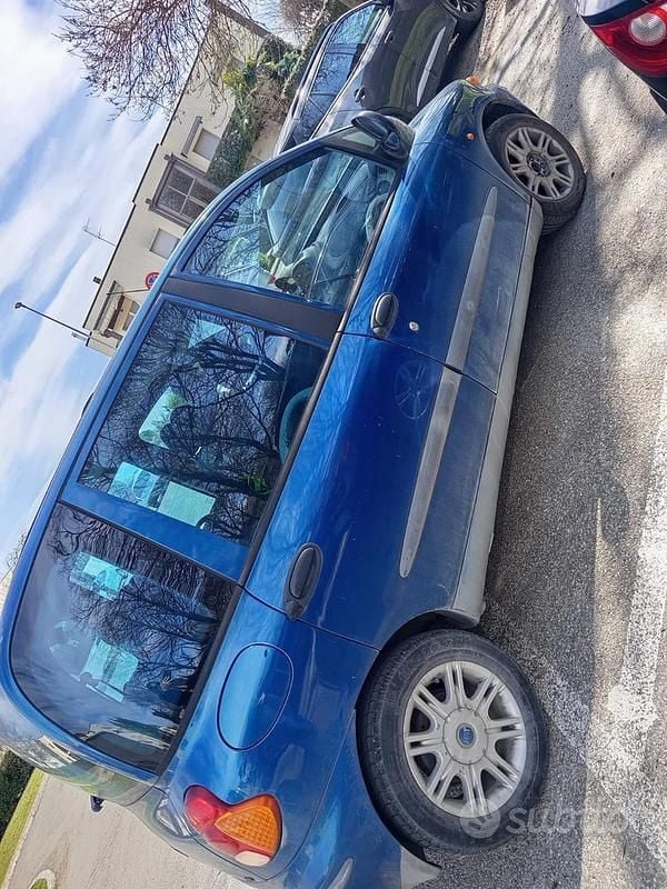 Usata Fiat Multipla 2003 Blu Monovolume