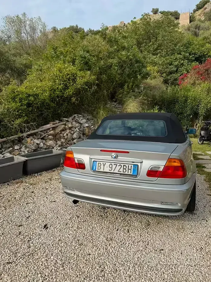 Usata BMW 318 Cabriolet M Sport 143 CV (105 kW) 2002 Grigio Cabrio
