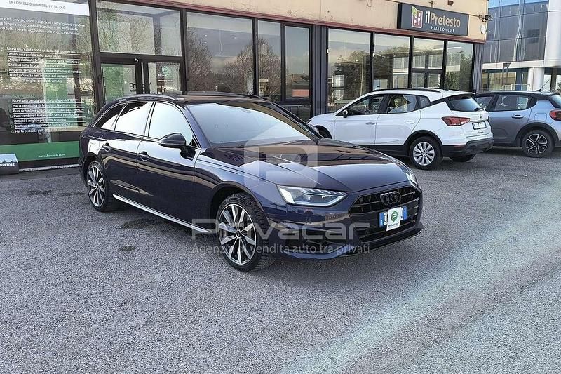 Usata Audi A4 Advanced 163 CV (119 kW) 2022 Blu Station wagon