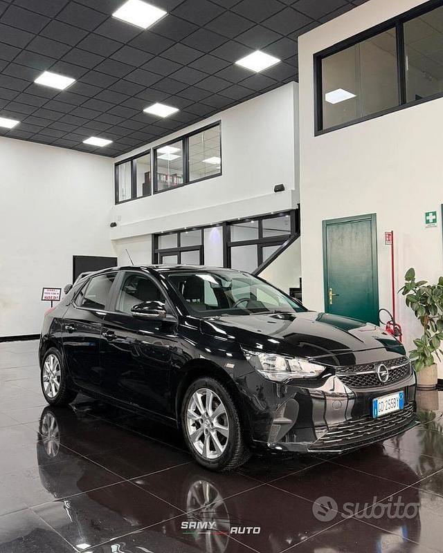 Usata Opel Corsa Edition 75 CV (55 kW) 2021 Nero Utilitaria