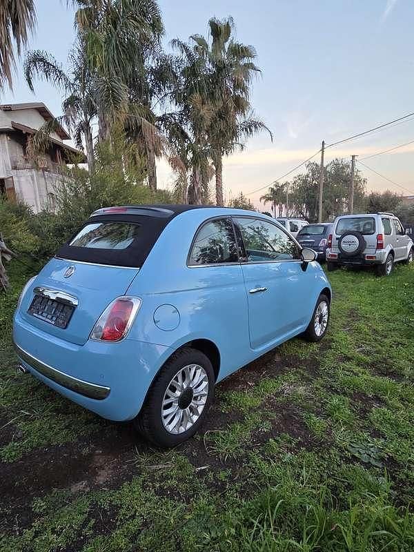 Usata Fiat 500C 69 CV (50 kW) 2014 Blu/azzurro Cabrio