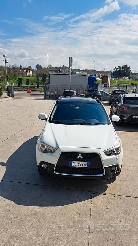 Usata Mitsubishi ASX Intense 150 CV (110 kW) 2011 Bianco SUV