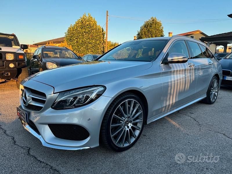 Grigio Usata 2017 Mercedes C250 Premium Station wagon | 10.900 € (Buon prezzo) - Immagine 1/4