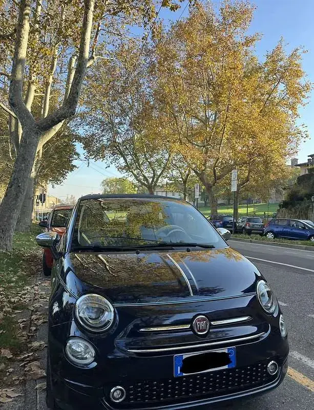 Usata Fiat 500C Riva 95 CV (69 kW) 2016 Bluazzurro Cabrio