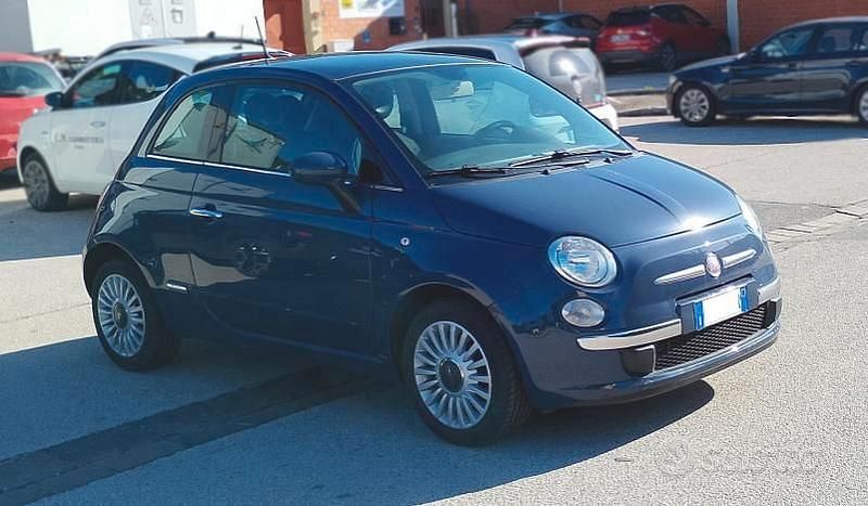 Usata Fiat 500 69 CV (50 kW) 2014 Blu Berlina