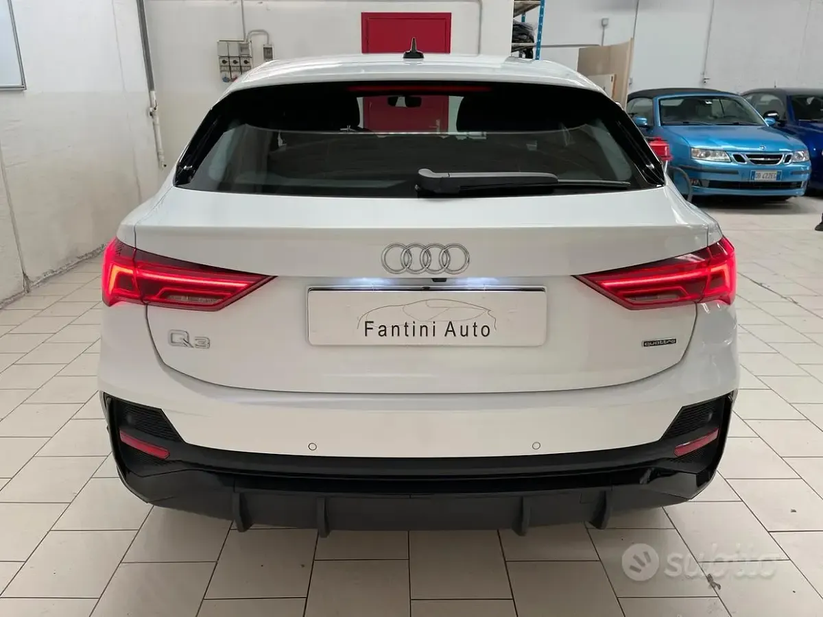 Usata Audi Q3 Sportback S-Line 230 CV (169 kW) 2021 Bianco SUV