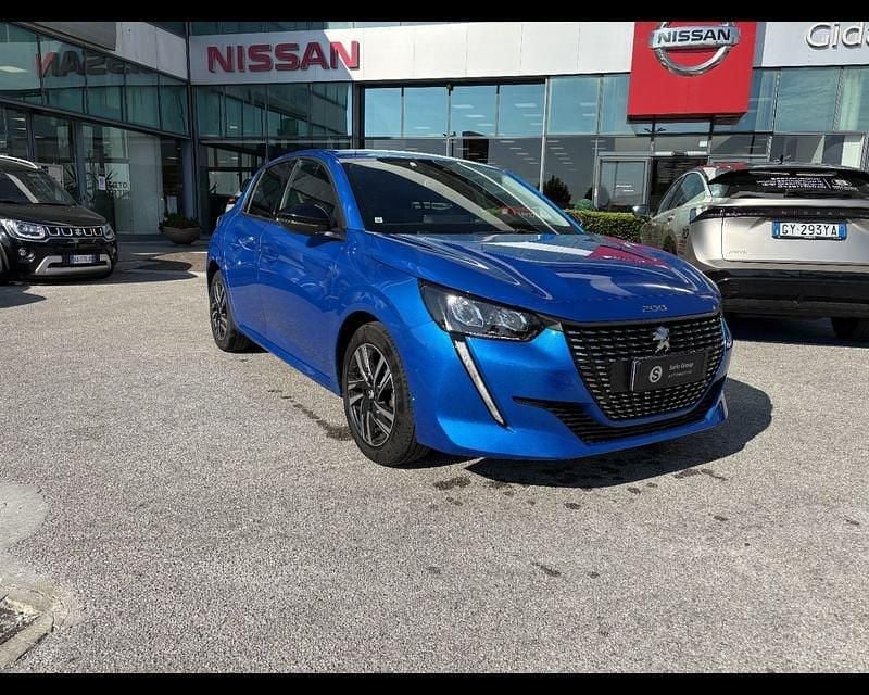 Usata Peugeot 208 Active 75 CV (55 kW) 2022 Blu Utilitaria