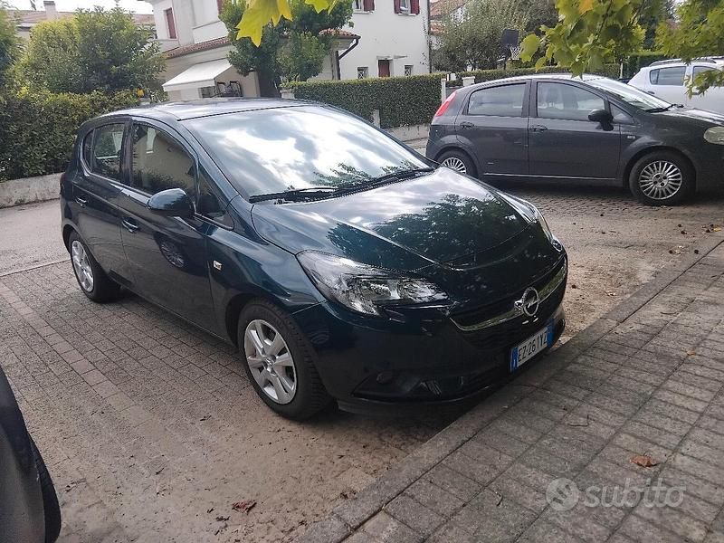 Usata Opel Corsa 70 CV (51 kW) 2015 Verde Utilitaria