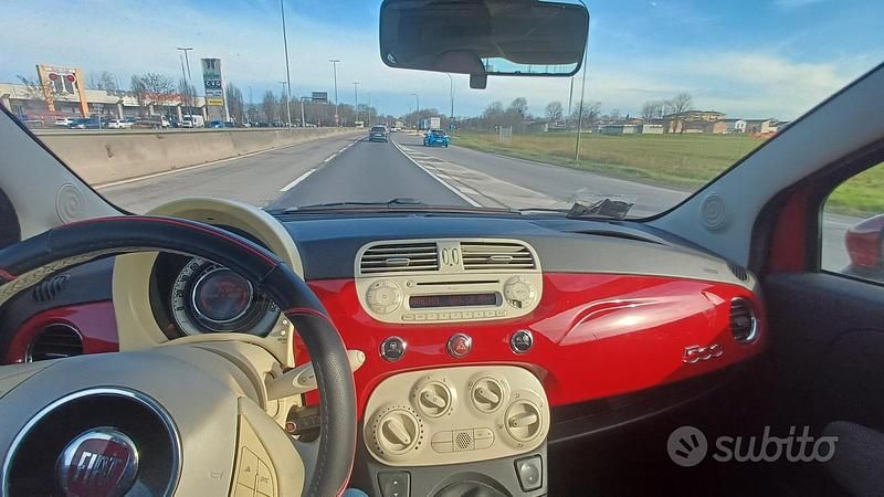 Usata Fiat 500 2013 Rosso Utilitaria