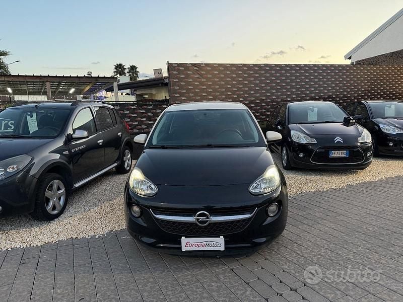 Usata Opel Adam Slam 87 CV (63 kW) 2015 Nero Utilitaria