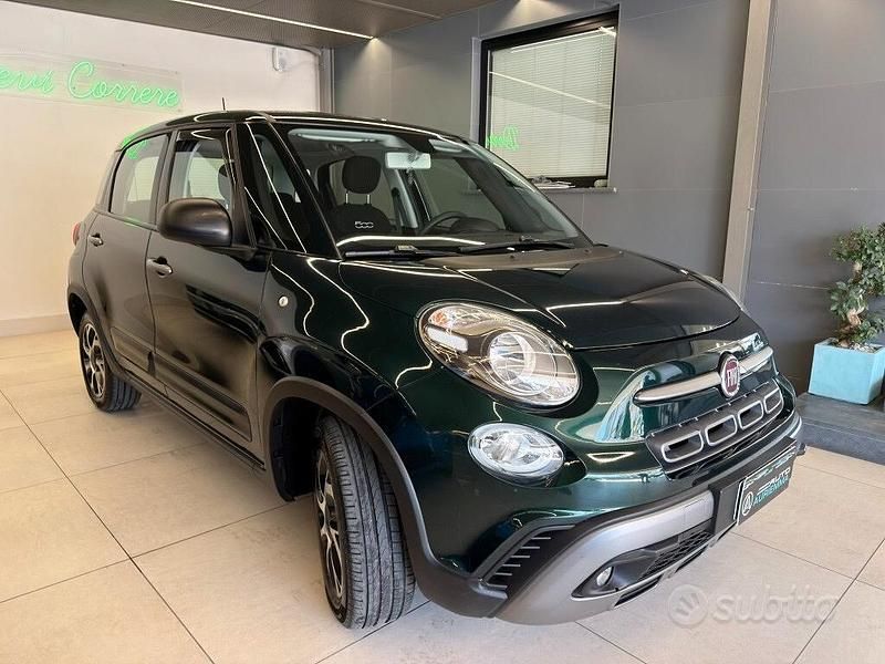 Usata Fiat 500L Cross 95 CV (69 kW) 2019 Verde Monovolume