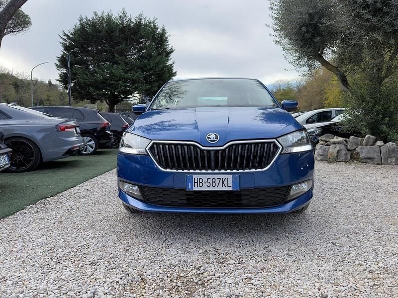 Usata Skoda Fabia 60 CV (44 kW) 2020 Blu Utilitaria