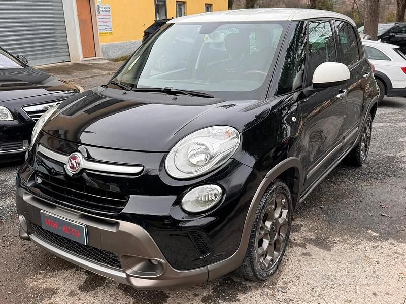 Usata Fiat 500L Trekking 85 CV (62 kW) 2013 Nero Monovolume