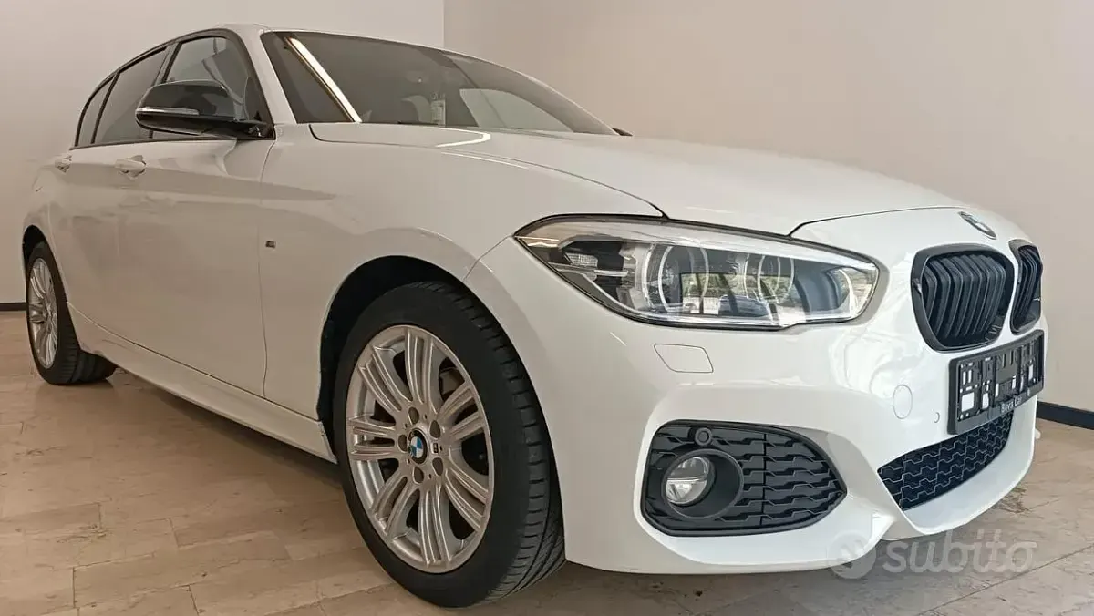 Usata BMW 118 M Sport 150 CV (110 kW) 2016 Bianco Utilitaria