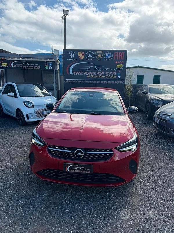 Usata Opel Corsa 101 CV (74 kW) 2021 Rosso Utilitaria