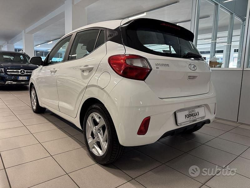 Usata Hyundai i10 Advanced 67 CV (49 kW) 2020 Bianco Utilitaria