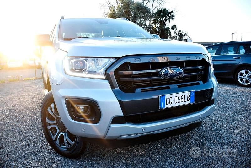 Usata Ford Ranger Wildtrack 170 CV (125 kW) 2021 Grigio Pick-up