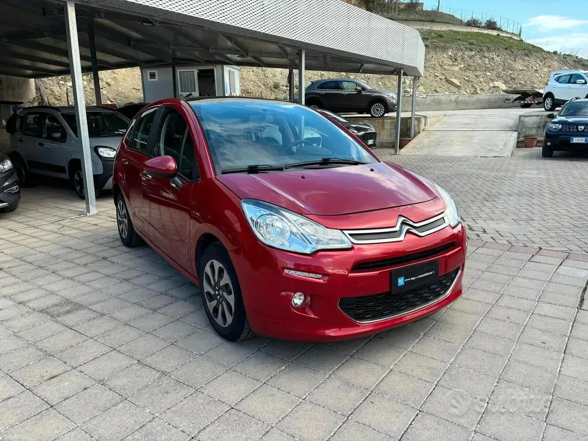 Usata Citroën C3 95 CV (69 kW) 2014 Rosso Berlina