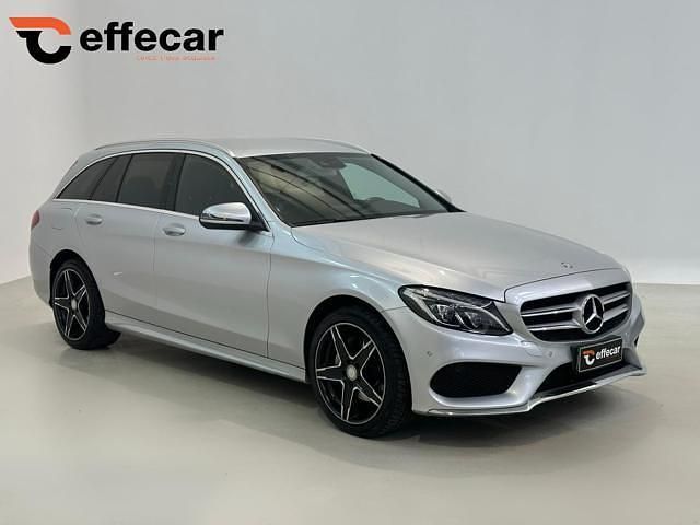 Usata Mercedes C200 Premium 136 CV (100 kW) 2017 Argento Station wagon