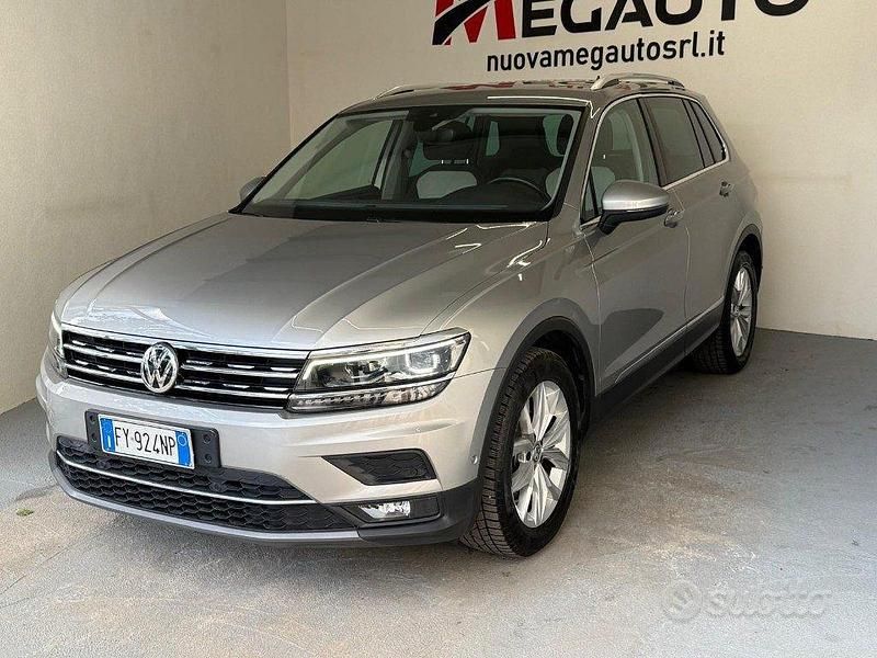 Usata VW Tiguan Advance 150 CV (110 kW) 2019 Grigio SUV