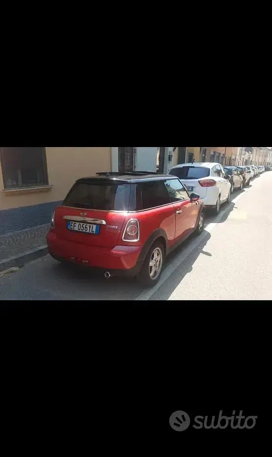 Usata Mini Cooper 112 CV (82 kW) 2011 Rosso Utilitaria