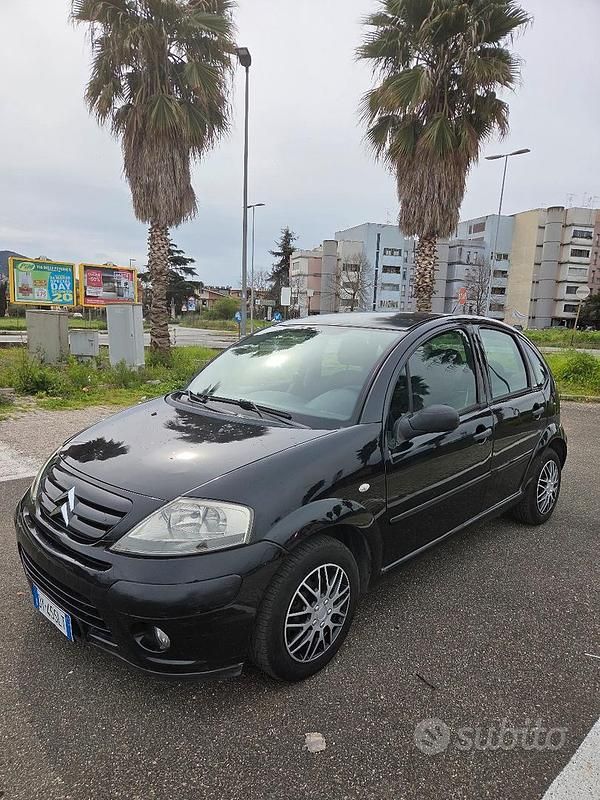 Usata Citroën C3 73 CV (53 kW) 2009 Nero Utilitaria