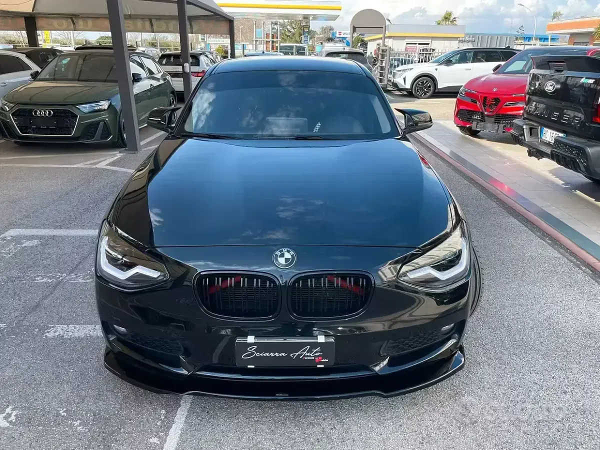 Usata BMW 116 116 CV (85 kW) 2013 Nero Utilitaria
